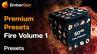 EmberGen Premium Presets Fire Volume 1 [upl. by Delamare168]