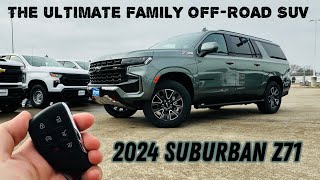 2024 Chevrolet Suburban Z71 All new changes amp Full Review [upl. by Bunch]