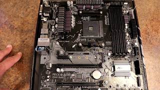 ASRock B450M Pro4 Motherboard Quick Look [upl. by Sikes]