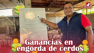 ¿Es rentable criar cerdos de engorda  Granja San Lucas [upl. by Richia]