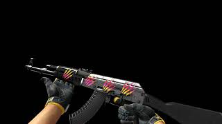 CSGO Sticker  Battle Scarred Holo  AK47  Slate [upl. by Latif887]