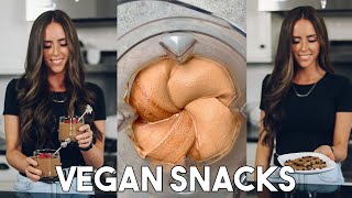 HEALTHY VEGAN SNACK RECIPES [upl. by Magner]