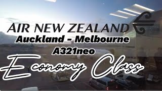 TRIP REPORT  Air New Zealand  Auckland  Melbourne  Economy Class  Strata Lounge [upl. by Keller144]