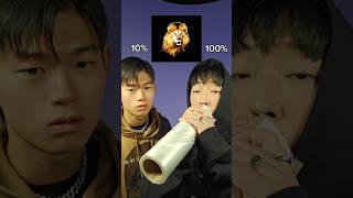 10 vs 100 beatbox tiktok [upl. by Anazus]