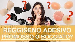 Reggiseno adesivo e invisibile TUTTO quello che cè da sapere  Irene Colzi Irenes Closet [upl. by Moersch978]