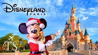 DISNEYLAND PARIS CHRISTMAS WALKTHROUGH DECEMBER 2024  FULL DISNEY PARK TOUR 4K [upl. by Banwell637]