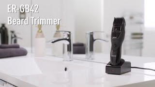 Panasonic ERGB42K Beard amp Hair Trimmer [upl. by Leibarg]