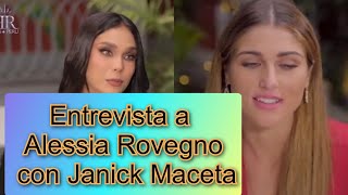 Entrevista a Alessia Rovegno con Janick Maceta [upl. by Norvell479]