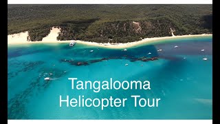 Tangalooma Helicopter Tour  Moreton Island [upl. by Vallery]