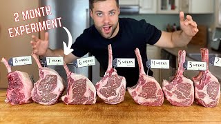 How long should you dry age a steak 7 RIBEYES go head to head [upl. by Nigel]