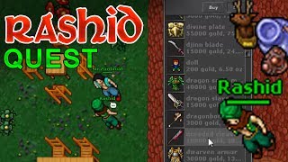 Tibia Rashid – The Travelling Trade Quest – Paso a Paso [upl. by Aerb]