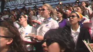 WYD Toronto 2002  Sunday Papal Mass [upl. by Nwahsor]