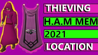 Runescape 3 Where to Pickpocket HAM Members in rs3 Location amp Guide Updated 2021 [upl. by Ennael]