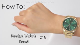 DIY Resize Watch at Home [upl. by Angelina]