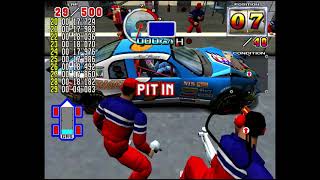 Daytona USA 2 Power Edition  Beginner 500 Laps [upl. by Landry]