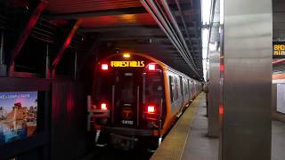 MBTA Orange Line New CRRC Train Ride from North Station to Chinatown  Jan 2020 [upl. by Patnode]