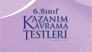 6 Sınıf Fen Bilimleri Kazanım Kavrama Testi 15  Sistemlerin Sağlığı Soru ve Çözümleri [upl. by Gerdy]