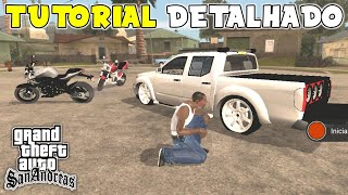 Como colocar qualquer MOD DFF no GTA SA Android TUTORIAL DETALHADO [upl. by Nuahsor35]