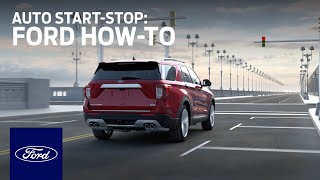 Auto StartStop  Ford HowTo  Ford [upl. by Aruon]