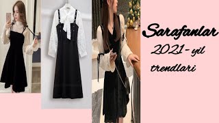 Maktab uchun Sarafanlar 2021 trendlarisundresses 2021 trendsСарафаны Для школы 2021 тренды [upl. by Elime]