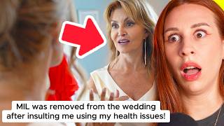 I kicked my MIL out of my wedding she deserved it  REACTION [upl. by Carli]