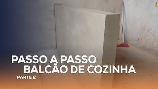 Como rebocar balcão de alvenaria passo a passo [upl. by Lemrej]