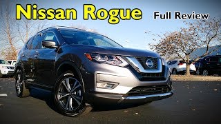 2018 Nissan Rogue Full Review  SL SV Midnight Edition amp S [upl. by Oironoh]