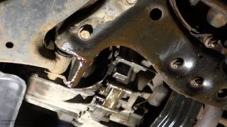 How to repair drive axle and gearbox seal gasket oil leak [upl. by Ibbie]