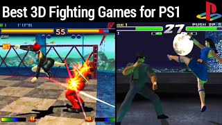 Top 15 3D Fighting Games for PS1 [upl. by Natividad896]