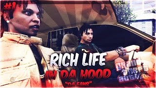 GTA 5 RICH LIFE IN DA HOOD EP 1  DA FANS NEW SERIES 🎬 [upl. by Kred]