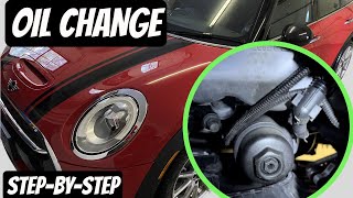 How to Change Oil and Filter  Mini Cooper [upl. by Novyaj]