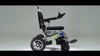 Elektryczny wózek inwalidzki  składany automatycznie Airwheel H3 [upl. by Eelynnhoj]