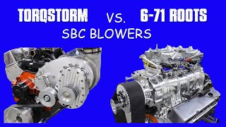 671 BLOWER vs TORQSTORM383 STROKER SBC BLOWER TEST [upl. by Navy171]