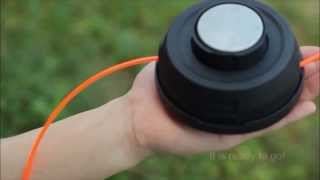 Whipper Snipper Bump Feed Head  How To Install New Line [upl. by Storz541]