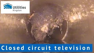 Closed circuit television CCTV sewer inspection [upl. by Lehcir]