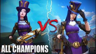 LEAGUE OF LEGENDS VS WILD RIFT ALL CHAMPIONS Ingame amp ModelsGraphics Comparison [upl. by Jelsma62]