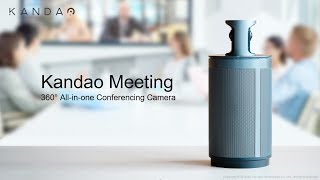 Introducing Kandao Meeting 360° Allinone conference camera [upl. by Ainaznat125]