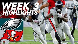 Eagles vs Buccaneers  2023 Week 3 Highlights [upl. by Reffineg]