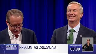 Artés frente a José Antonio Kast en Debate Presidencial 2021 [upl. by Asilrak]