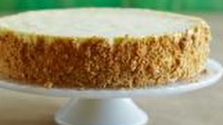 Alton Browns Sour Cream Cheesecake  Food Network [upl. by Landmeier]