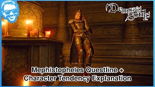 Mephistopheles Questline  Character Tendency Explanation Guide  Demons Souls Remake 4k HDR [upl. by Namref906]