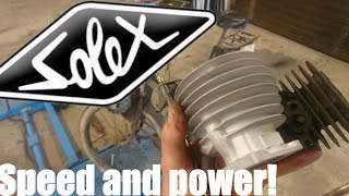 Velo Solex Performance aluminum piston and barrel [upl. by Anirrehs]