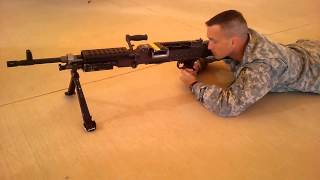 M240 Load Fire Clear Combat Speed [upl. by Latsyrc]