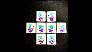 Feather swirl soap cutting 🤗 [upl. by Deppy]