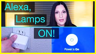 Connect Kasa Smart Plug to Alexa Kasa Smart Wifi Plug Mini tplink [upl. by Rima37]