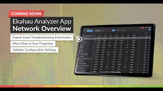 Network Overview  Ekahau Analyzer [upl. by Emmalynn266]