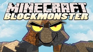 Minecraft Mods  BLOCK MONSTER MOD Huge Rideable Mob  Mod Showcase [upl. by Eckel788]