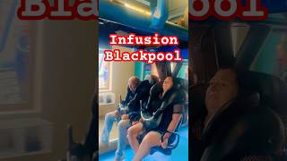 Infusion Blackpool Pleasure Beach 🎢 She Doesn’t Look Happy themepark rollercoaster coaster [upl. by Krute]