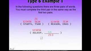 11 Plus Verbal Reasoning Type 6 [upl. by Remat]