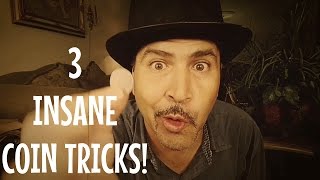 3 INSANE COIN TRICKS that look like real magic REVEALED [upl. by Forest]